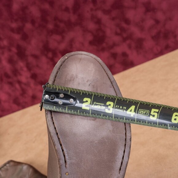 Frye Wmn Melissa Button Dark Brown Leather Equestrian Riding Knee Boots sz 8 - Picture 6 of 10